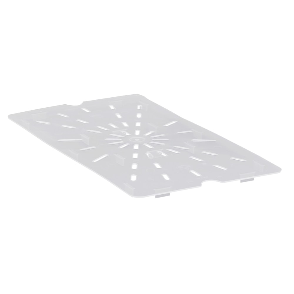Cambro Translucent GN 1/1 Drain Shelves, 9/16inH x 18-5/16inW x 10-5/16inD, Pack Of 6 Shelves