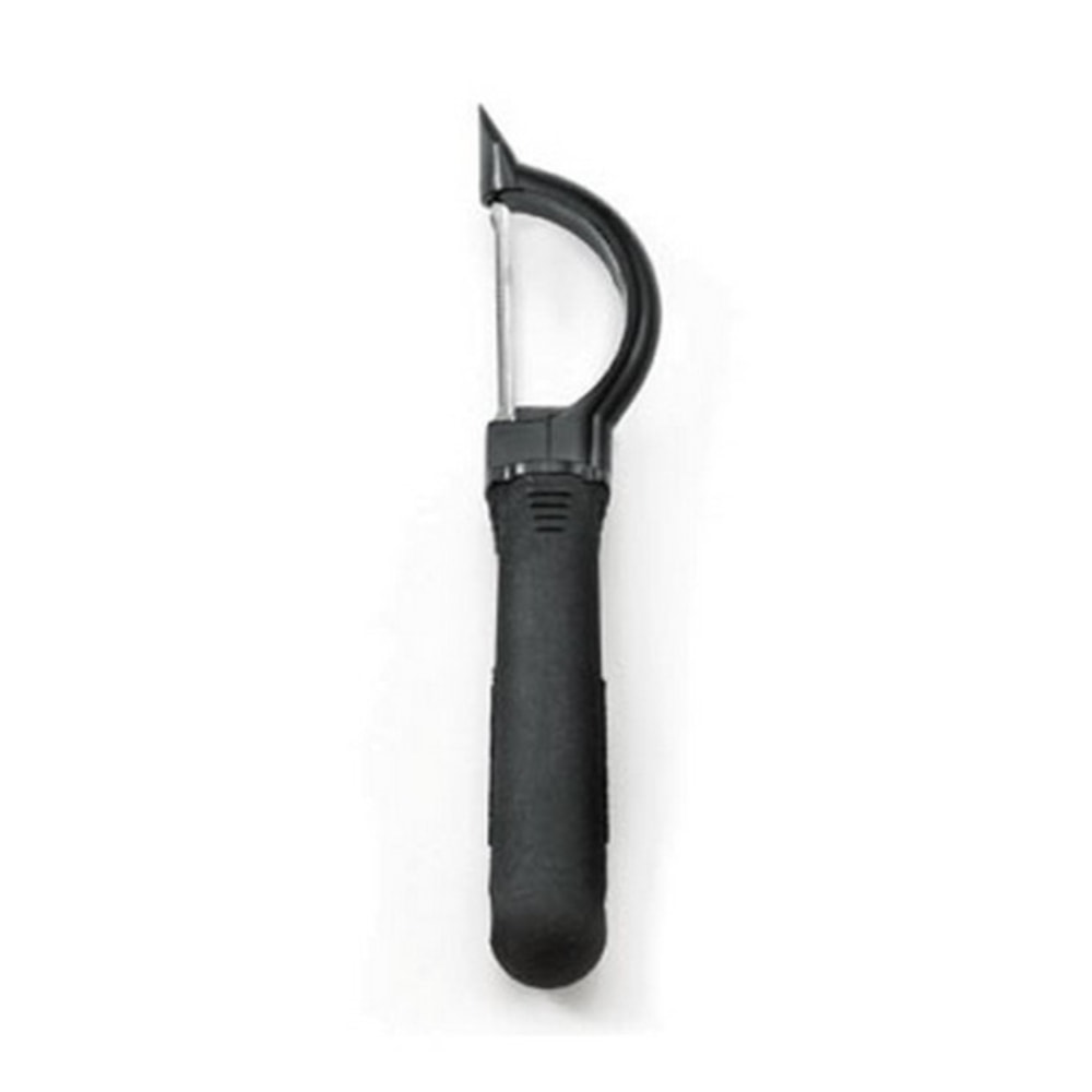 Tablecraft Serrated Vegetable Peeler, Silver
