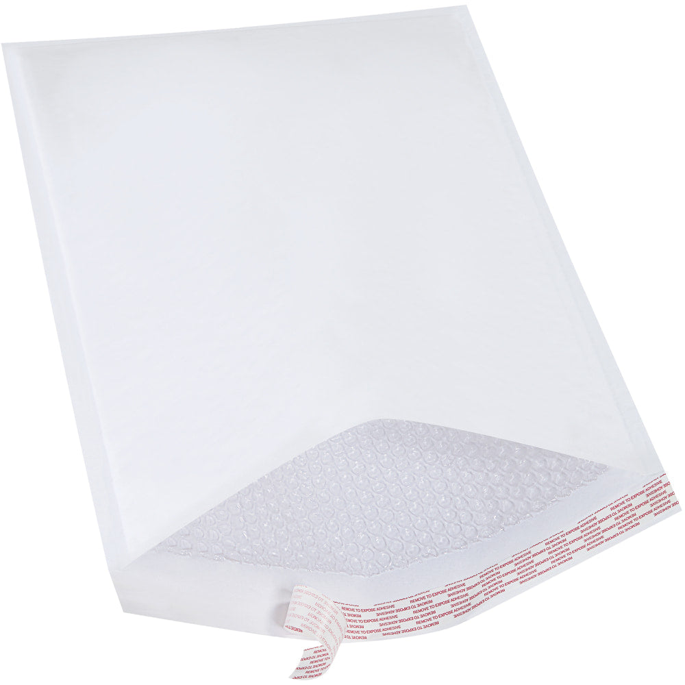 Partners Brand White Self-Seal Bubble Mailers, #7, 14 1/2in x 20in, Pack Of 25