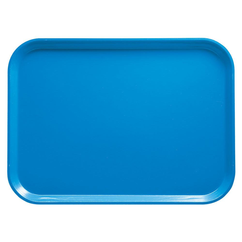 Cambro Camtray Rectangular Serving Trays, 15in x 20-1/4in, Horizon Blue, Pack Of 12 Trays
