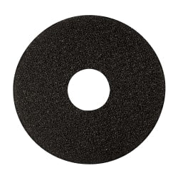Niagara 7400N Stripping Floor Pad, High-Performance, 17in Diameter, Black, Pack Of 5