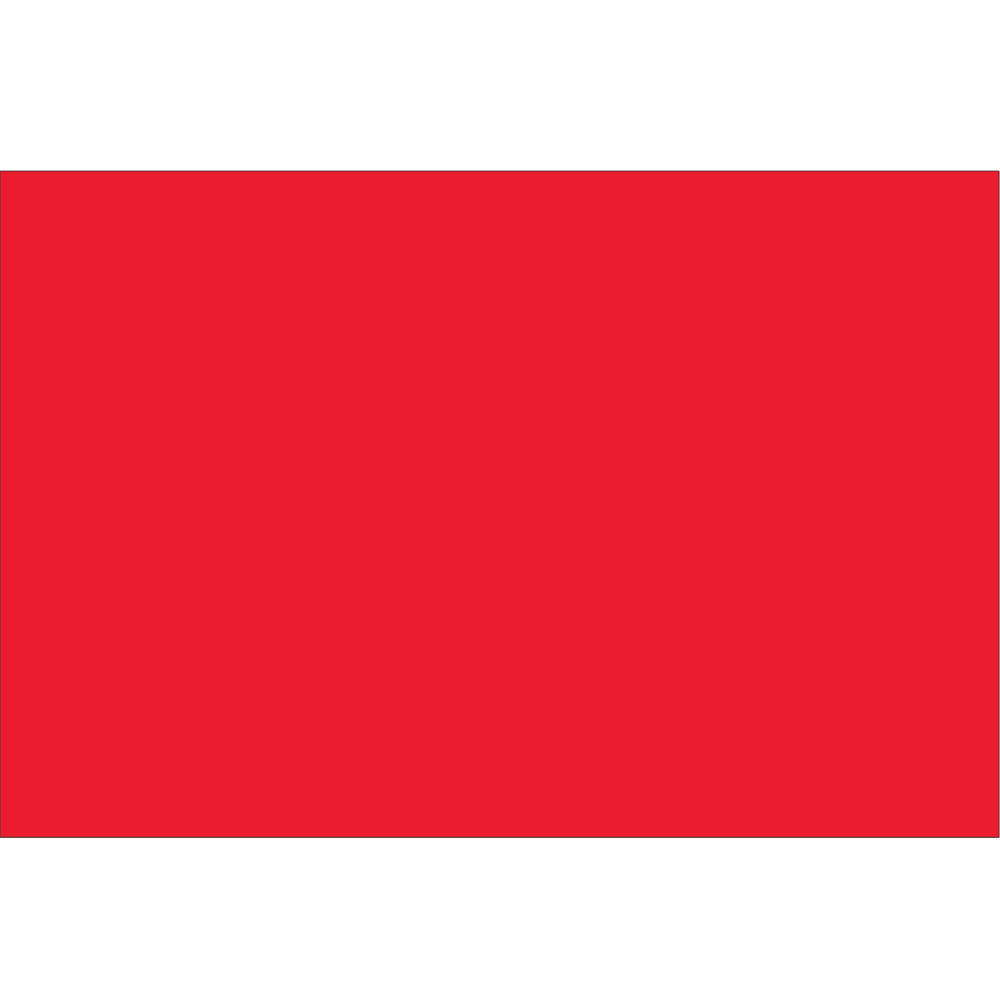 Tape Logic WriteOn Inventory Labels, DL630G, Rectangle, 3in x 2in, Fluorescent Red, Roll Of 500
