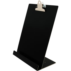 22521 - Saunders Document/Tablet Holder Stand, 12.3inH x 9.5inW x 5inL, Aluminum, Black