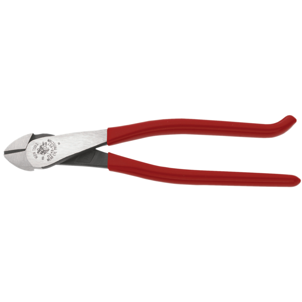 Klein Tools Ironworkers Diagonal Cutting Plier, 9 3/16 in, Bevel