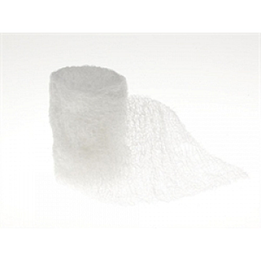 Medline Bulkee Lite Nonsterile Conforming Bandages, 3in x 4 1/8 Yd., White, Pack Of 96