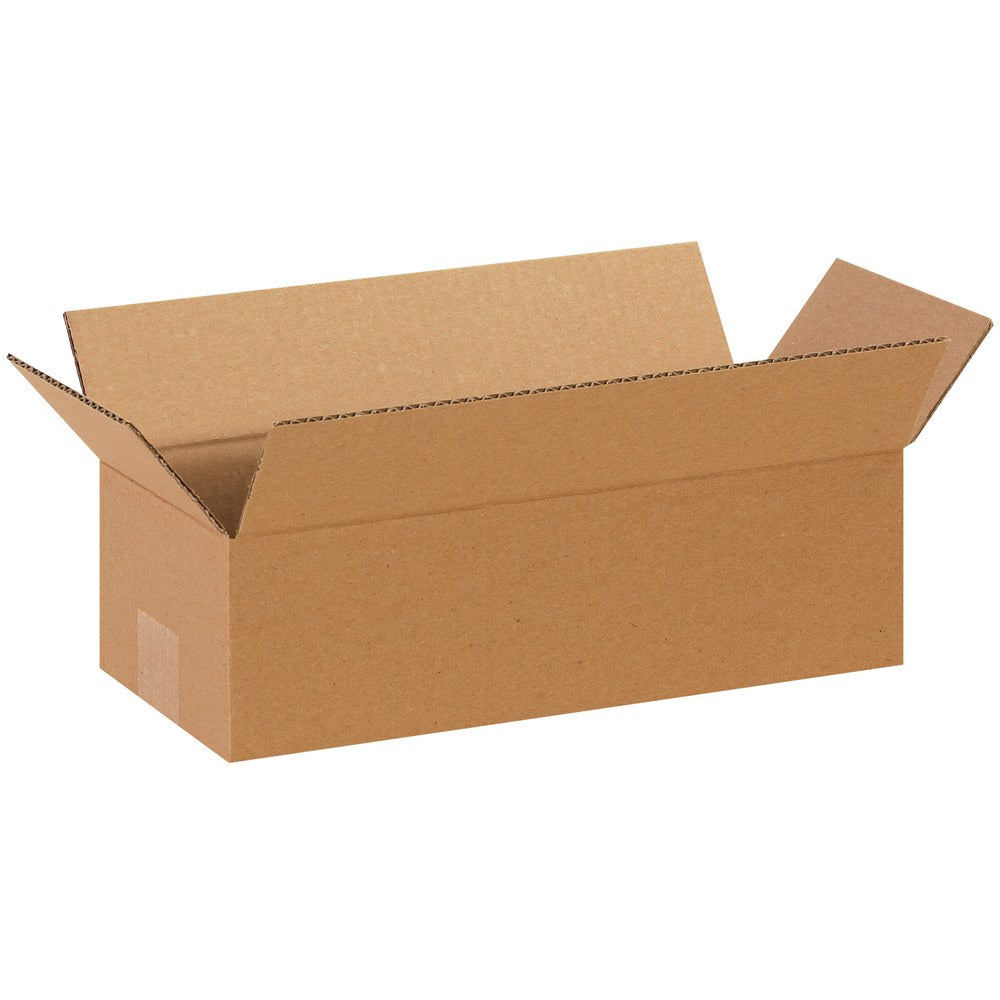 Partners Brand Long Corrugated Boxes, 14inL x 6inH x 4inW, Kraft, Pack Of 25