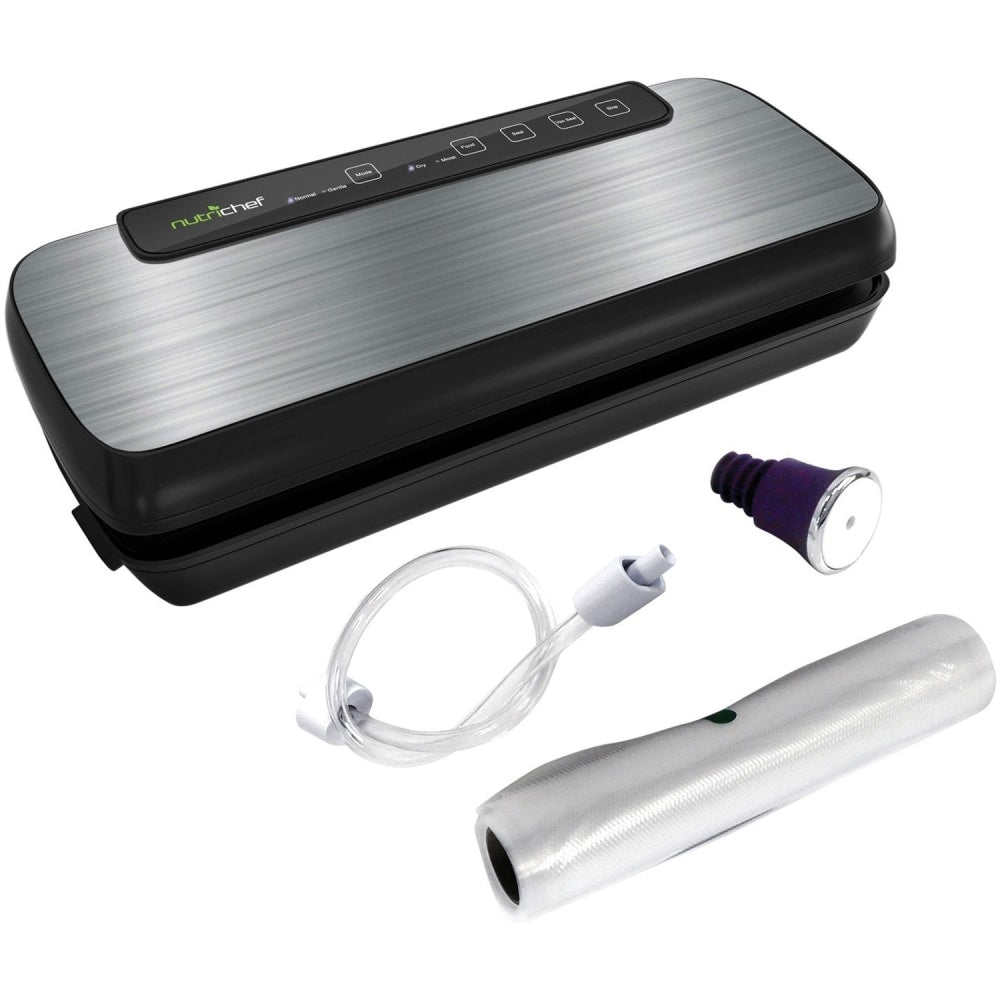 NutriChef Vacuum Sealer PKVS20STS - For Food, Kitchen