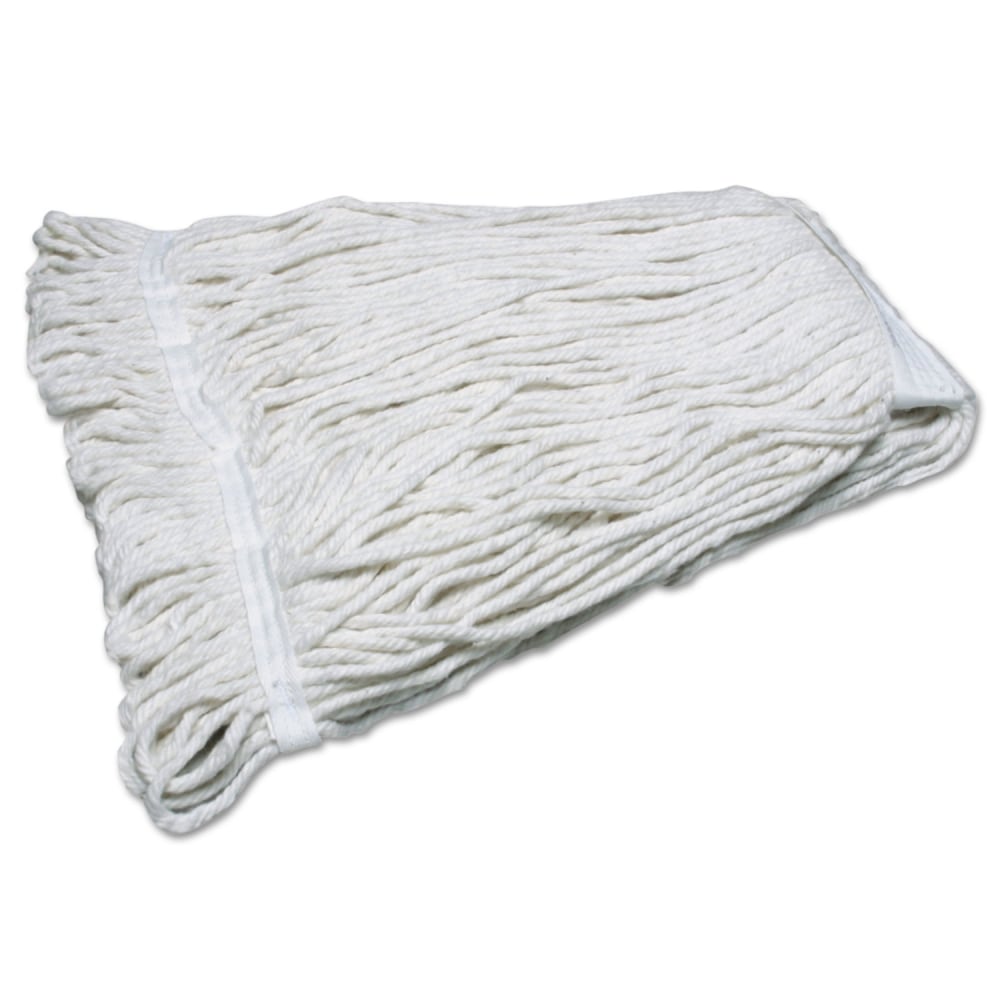 AbilityOne SKILCRAFT, Looped End Mop Head, 6.5 x 16.5, Natural
