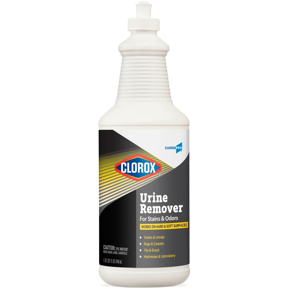 CloroxPro Clorox Urine Remover Disinfectant, Clean Floral Scent, 32 Oz Bottle