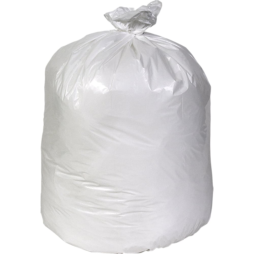 Pitt Plastics Can Liner LLDPE, 21.5x24, 0.6Mil White, 500 Count