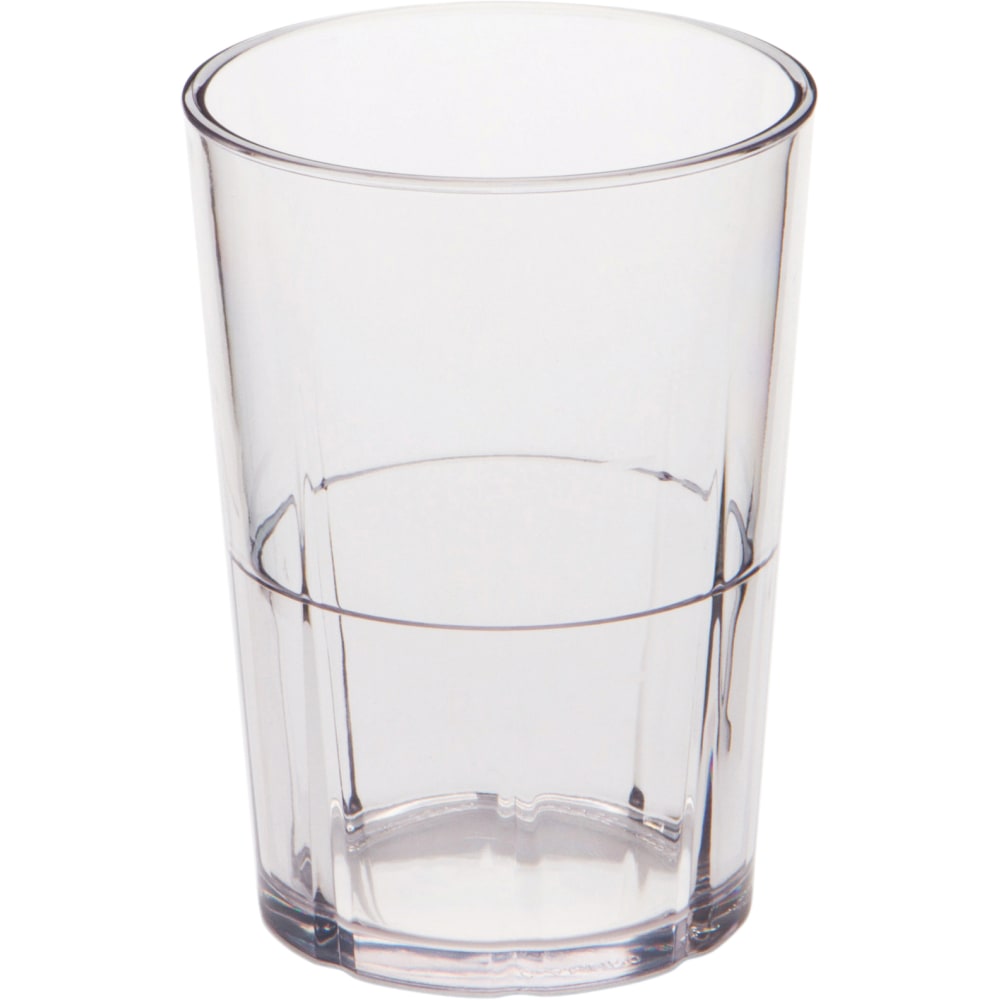 Cambro Lido Styrene Tumblers, 6 Oz, Clear, Pack Of 36 Tumblers