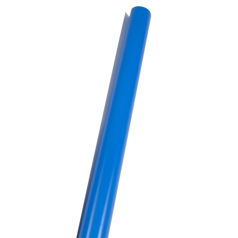 JAM Paper Wrapping Paper, Glossy, 25 Sq Ft, Bright Blue