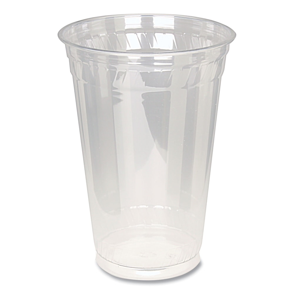 Fabri-Kal Kal-Clear PET Cold Drink Cups, 20 Oz, Clear, Bag Of 50 Cups, Carton Of 20 Bags