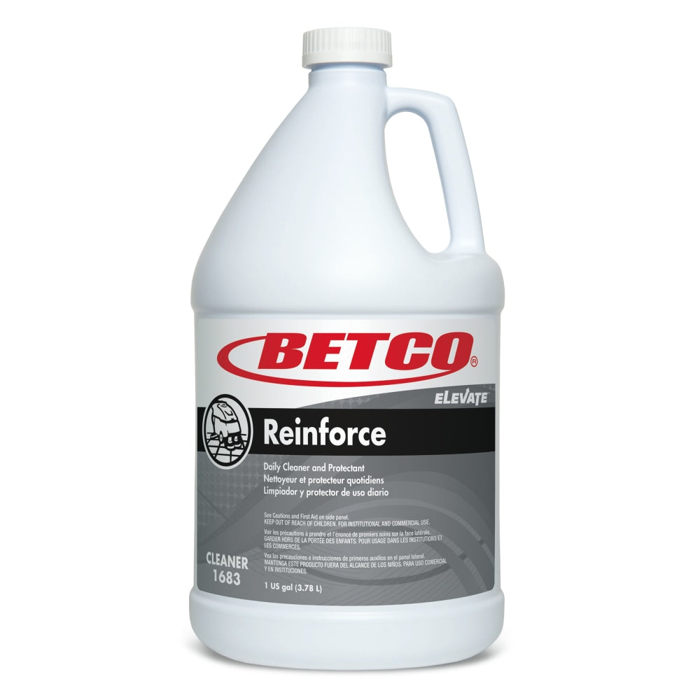 Betco Elevate Reinforce Cleaner, Citrus Scent, 128 Oz Bottle, Case Of 4