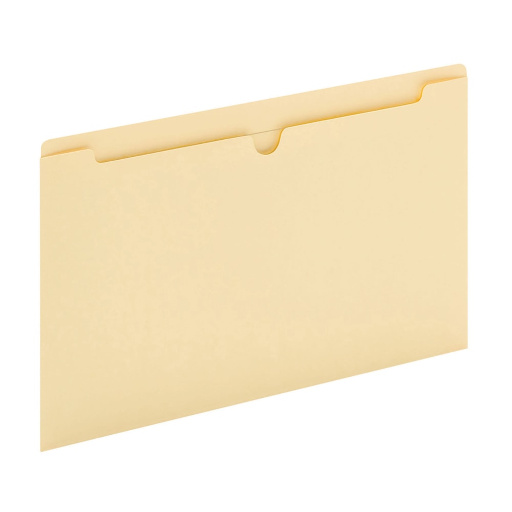 Office Depot Brand Manila Single-Top File Jackets, 8 1/2in x 14in, Legal Size, Box Of 100 File Jackets