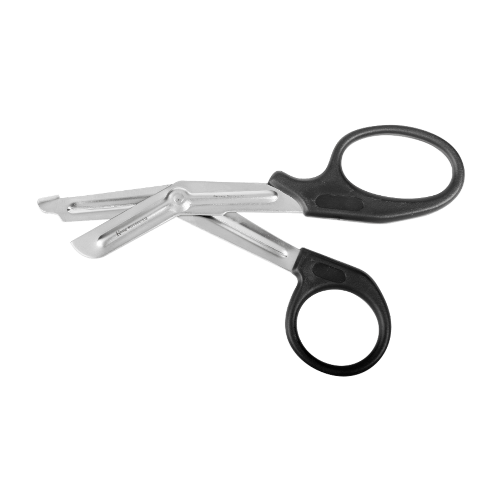 Medline Konig Bandage and Clothing Scissors, 7in, Black