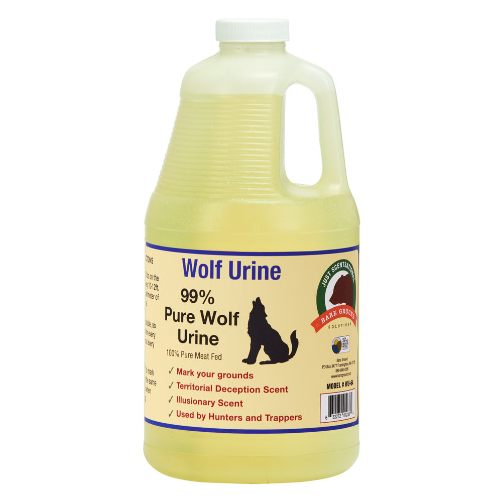 Just Scentsational Wolf Urine Predator Scent, 64 Oz