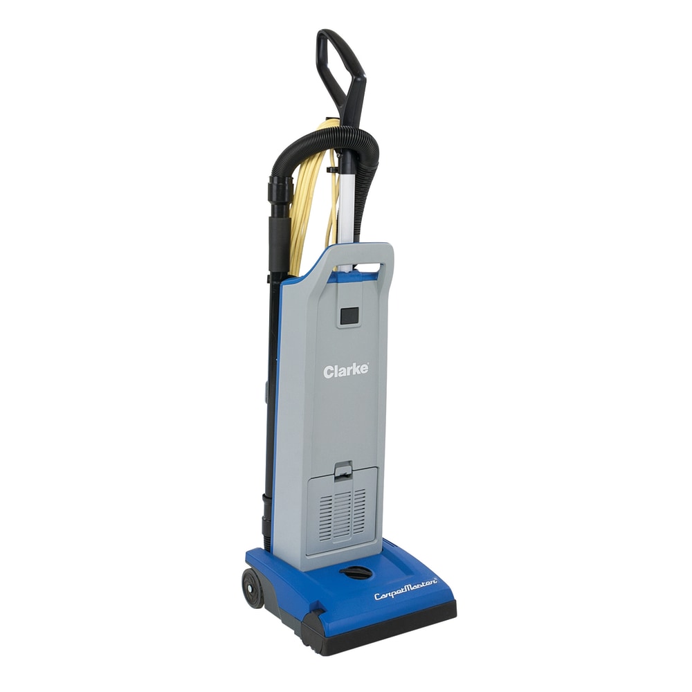 Clarke Upright Vacuum With Single Motor, 12in, Blue