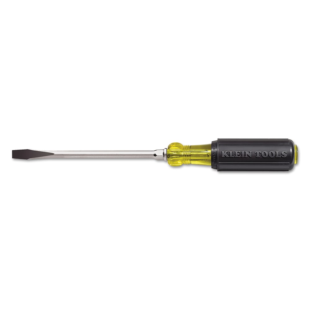 Klein Tools Keystone Tip Cushion Grip Screwdrivers, 3/8 in, 17 7/16 in Overall L