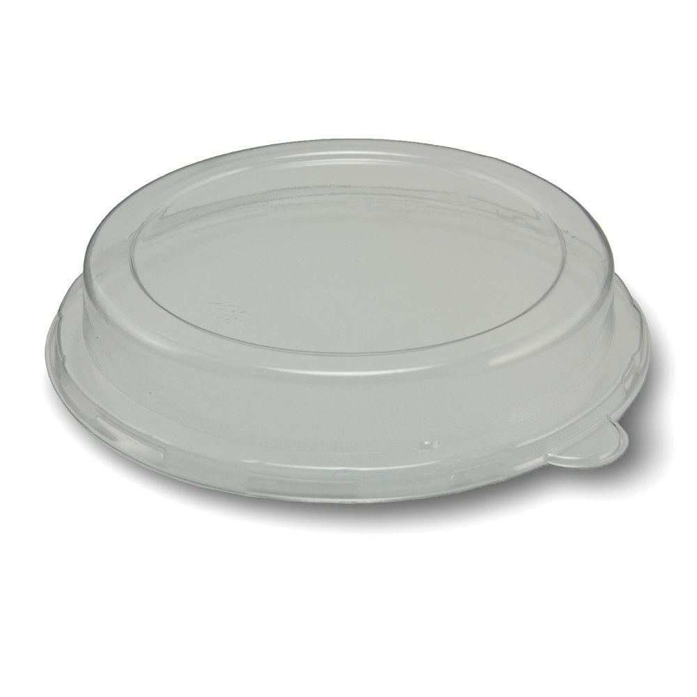 StalkMarket PLA Compostable Lids, Dome, 16in, Clear, Set Of 200 Lids