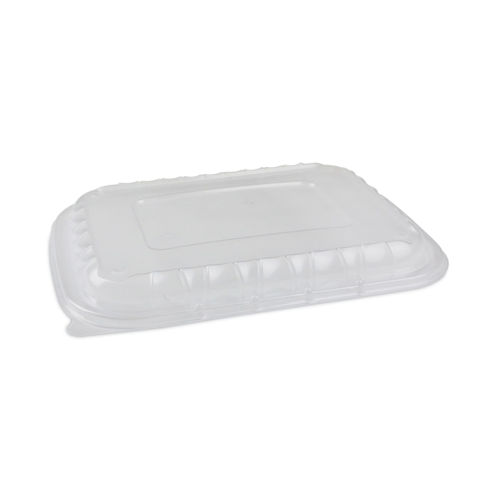 Pactiv Evergreen EarthChoice Entree2Go Takeout Containers, 1inH x 11-3/4inW x 8-3/4inD, Clear, Case Of 200 Containers
