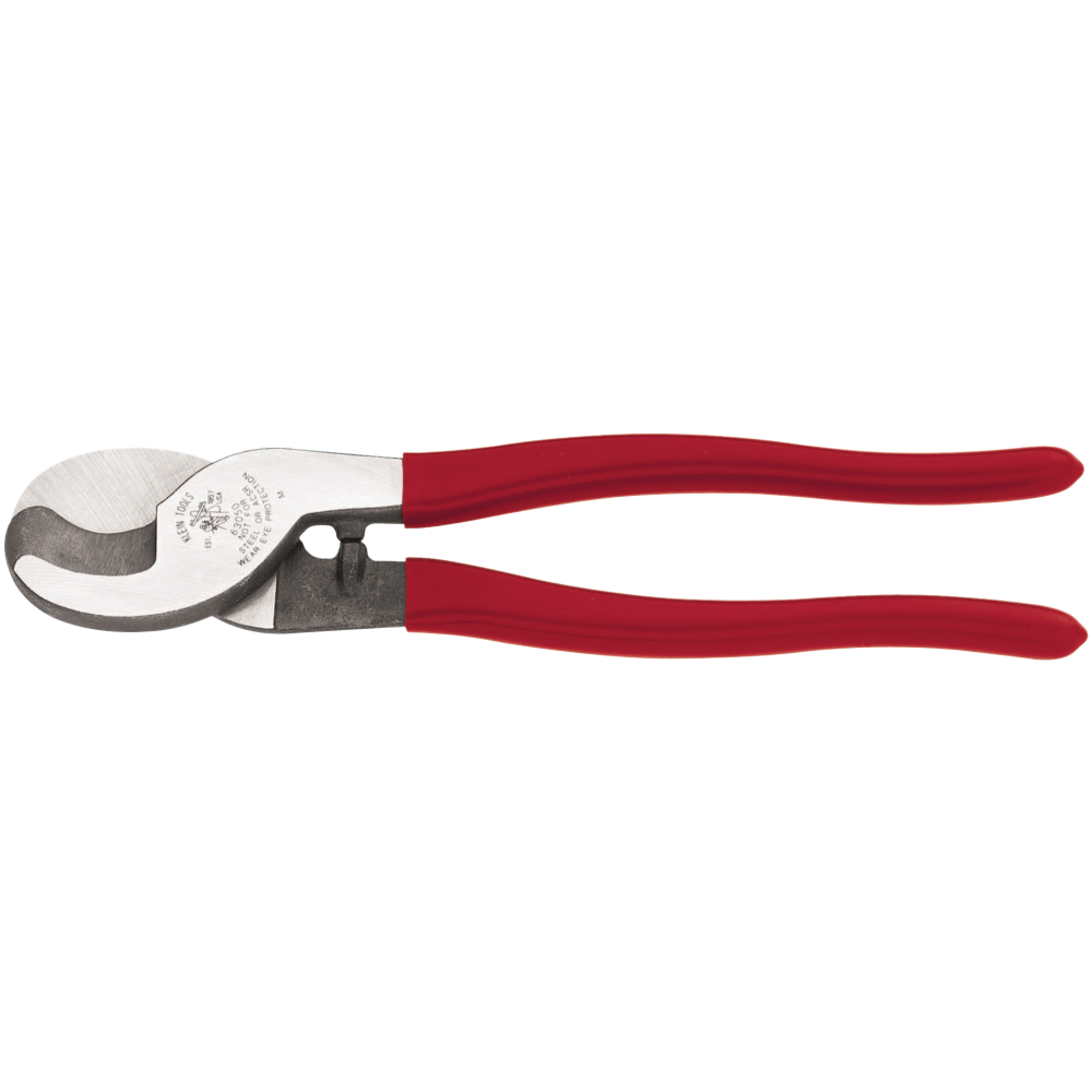 Klein Tools High Leverage Cable Cutters, 9 1/2 in, Shear Cut