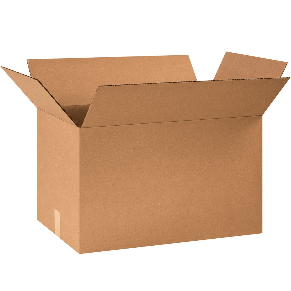 Partners Brand Corrugated Boxes, 16inH x 16inW x 26inD, 15% Recycled, Kraft, Bundle Of 15