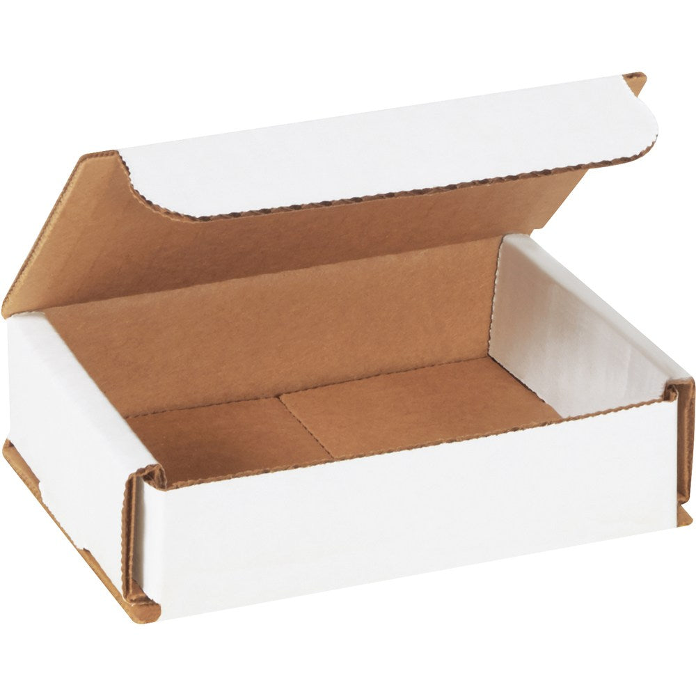 Partners Brand Corrugated Mailers 4in x 3in x 1in, Pack of 50