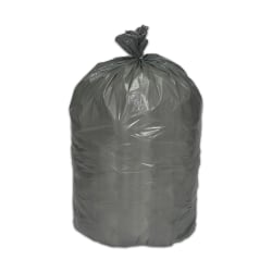 SKILCRAFT Low-Density Trash Bags, Coreless Roll, Heavy Duty, 38in x 58in, 1.1 mil, 60 Gallons, 10 Count (AbilityOne 8105-01-517-1364)