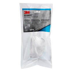 3M SecureFit 200 Eyewear Anti-Fog, 1 Pack of Safety Glasses, Clear, Clear Lens
