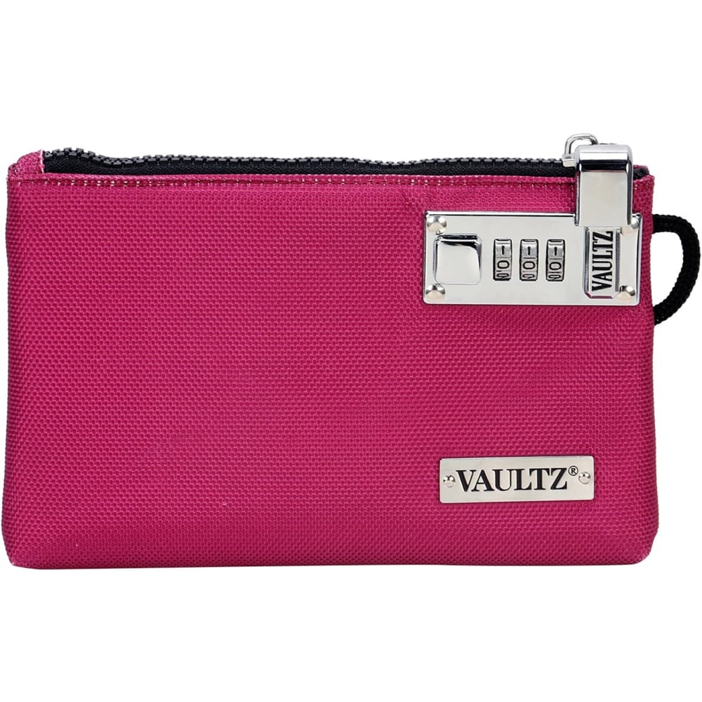 Vaultz Accessories Pouch, 5in x 8in, Berry
