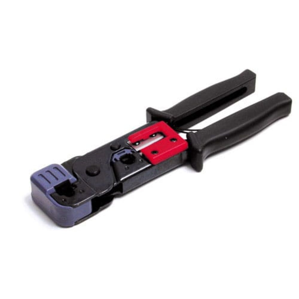 StarTech.com RJ45 RJ11 Crimp Tool with Cable Stripper - RJ45+RJ11 Strip & Crimp Tool - Crimp tool