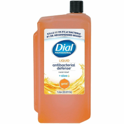 Dial Original Gold Antimicrobial Soap Refill, 33.8 Oz.