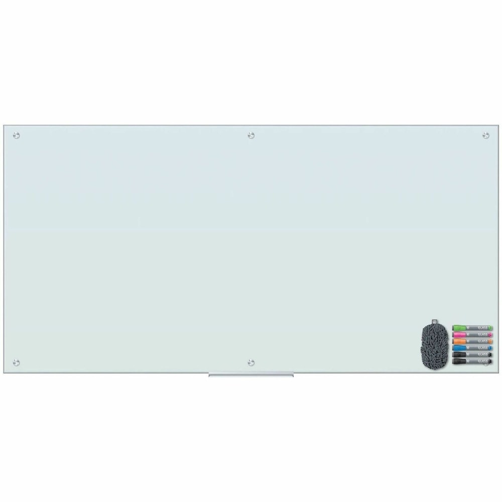 U Brands Dry Erase Board, 72inW x 36inH, Horizontal/Vertical, 1 Each, 3973U0001