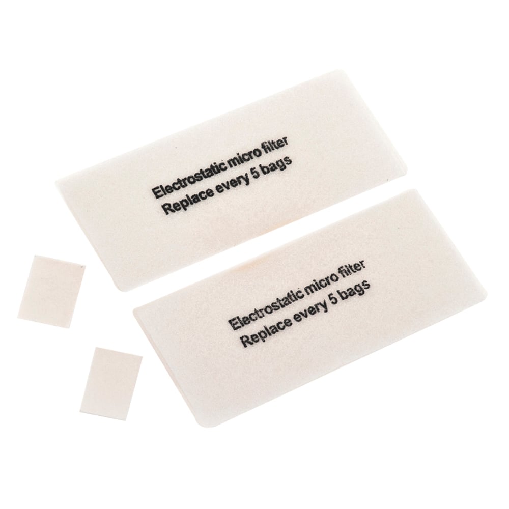 Advance Replacement Filters For VU 500 Upright Vacuums, Black, Pack of 2 Filters
