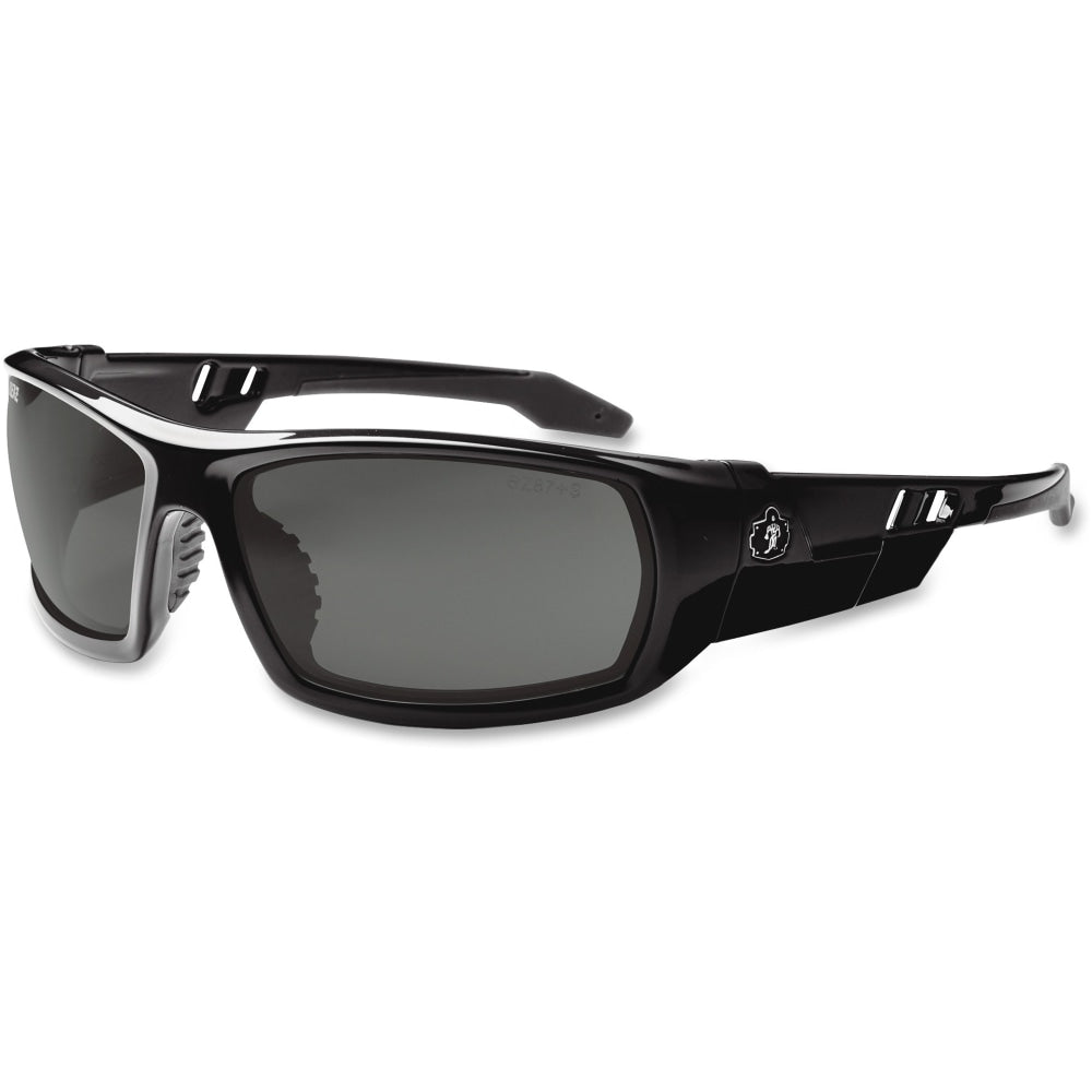 Ergodyne ODIN Smoke Lens Black Safety Glasses