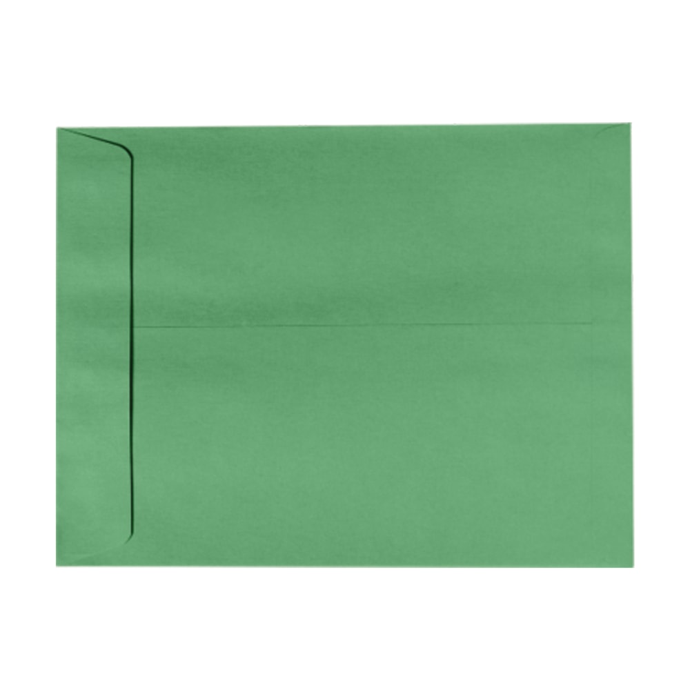 LUX Open-End 9in x 12in Envelopes, Peel & Press Closure, Holiday Green, Pack Of 1,000