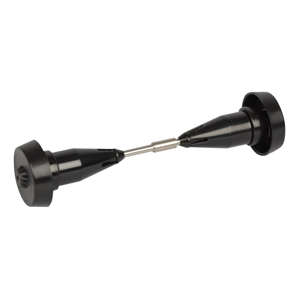 Tork Coreless High Capacity Spindle Kit, Plastic, 3.66in Roll Size, Black, 2/Kit