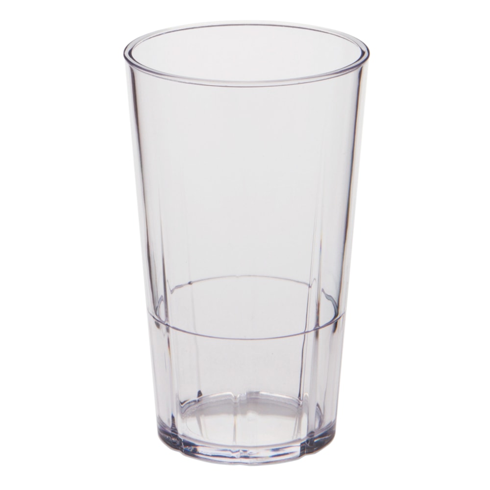 Cambro Lido Styrene Tumblers, 12 Oz, Clear, Pack Of 36 Tumblers
