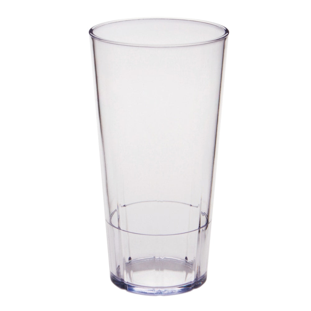 Cambro Lido Styrene Tumblers, 22 Oz, Clear, Pack Of 36 Tumblers