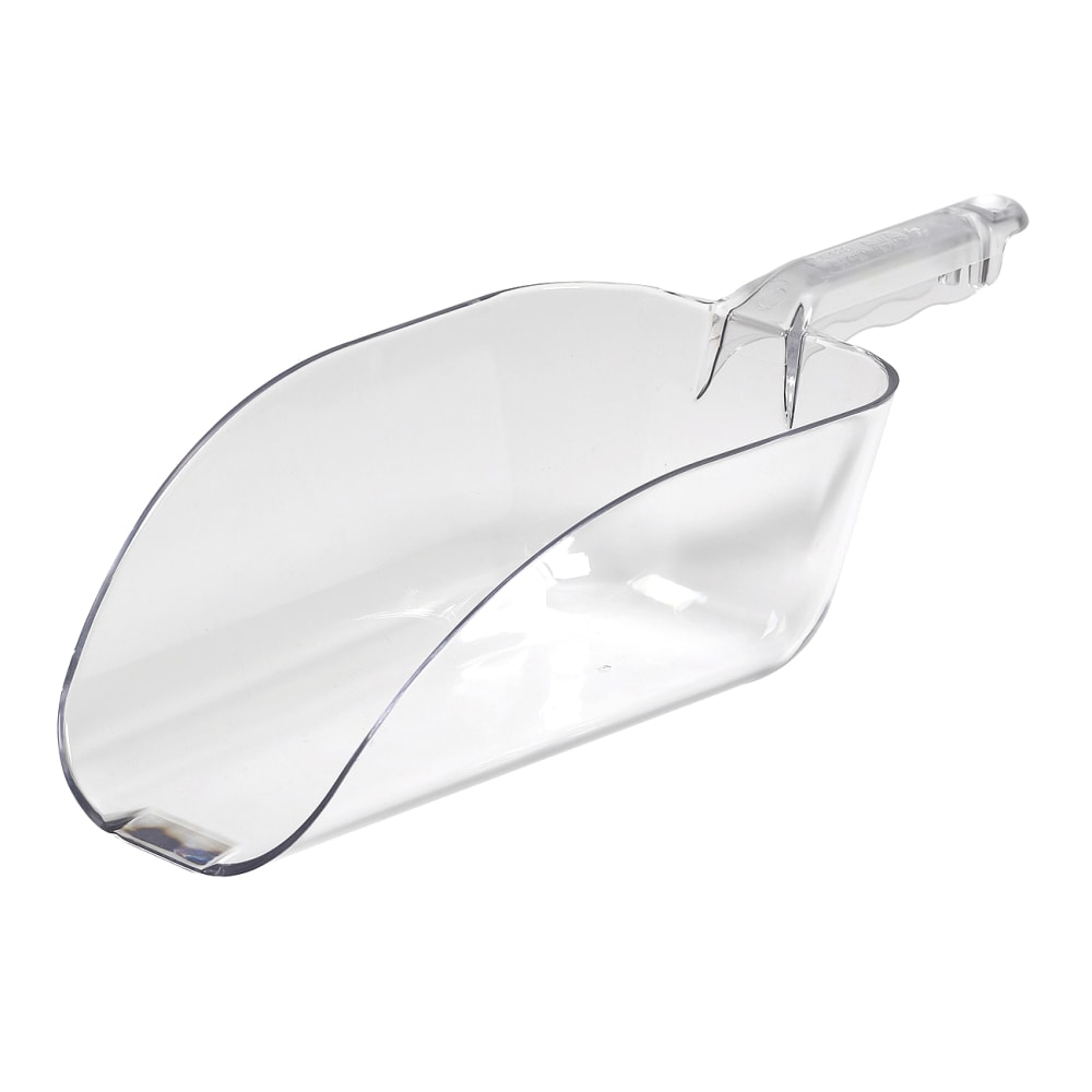 Cambro Camwear Scoops, 64 Oz, Clear, Pack Of 6 Scoops