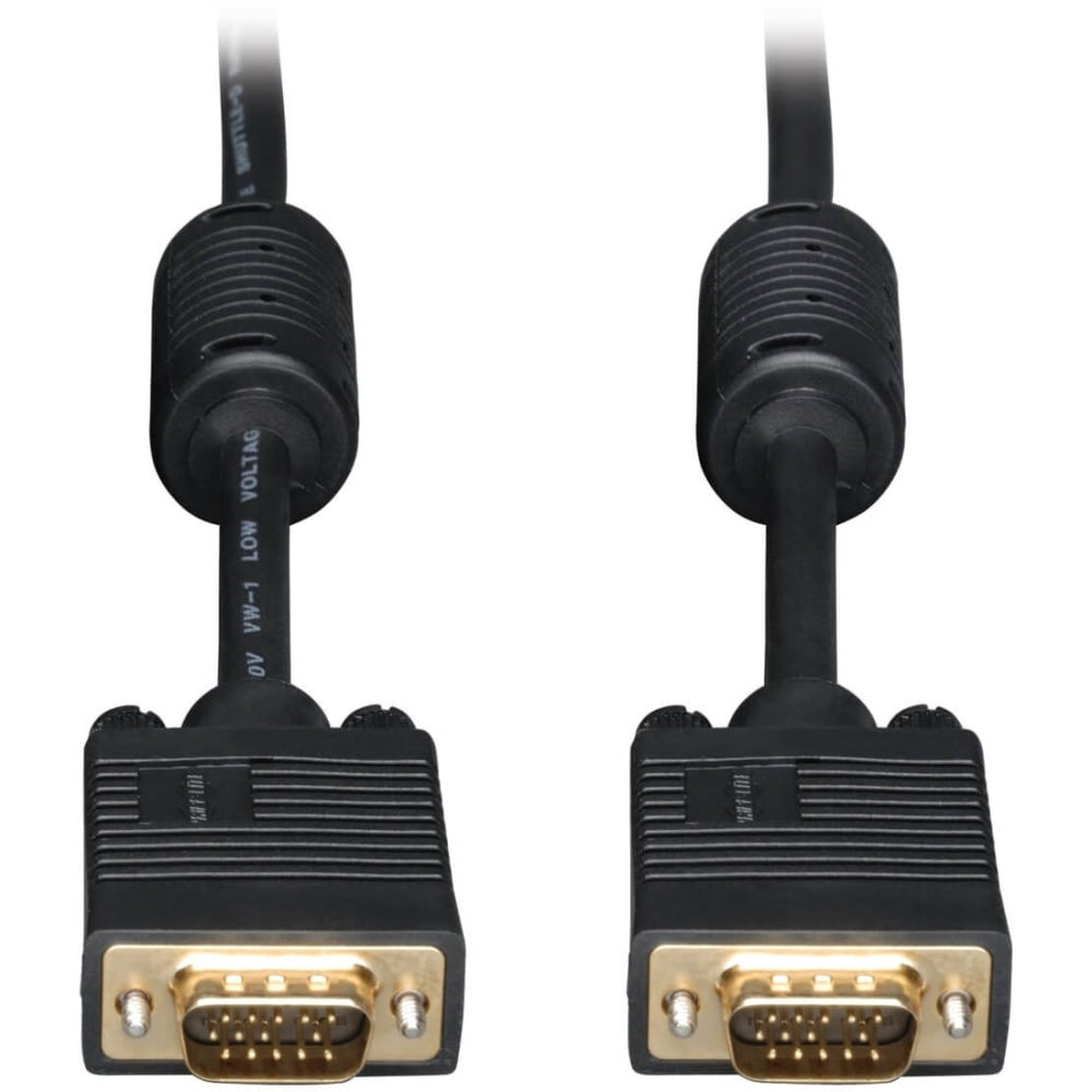 Eaton Tripp Lite Series VGA High-Resolution RGB Coaxial Cable (HD15 M/M), 25 ft. (7.62 m) - VGA cable - P502025