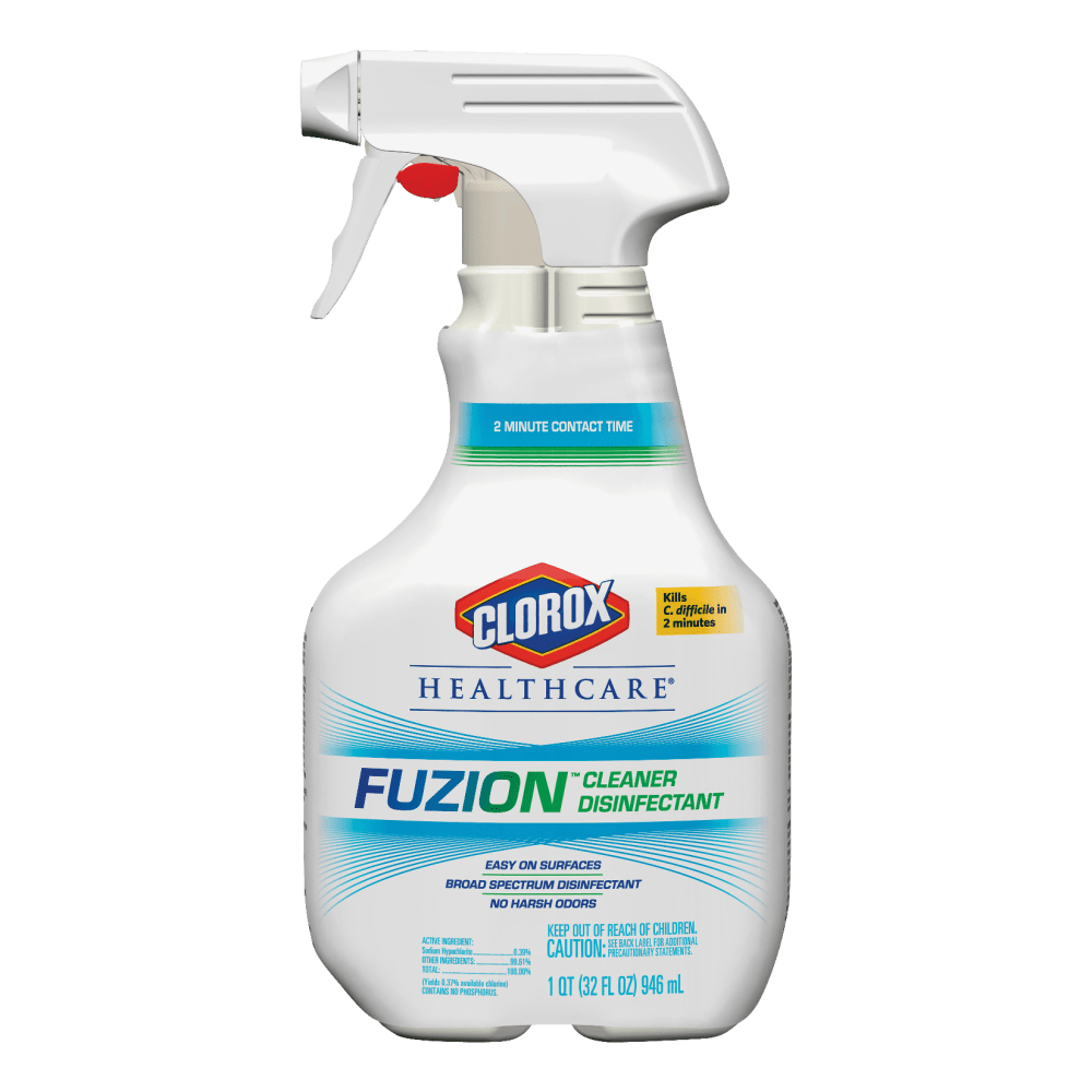 Clorox Healthcare Fuzion Cleaner Disinfectant Spray, 32 Oz Bottle