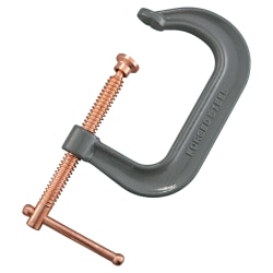 Anchor Brand Drop Forged C-Clamp, 2-1/4 in Throat Depth, 2 in L
