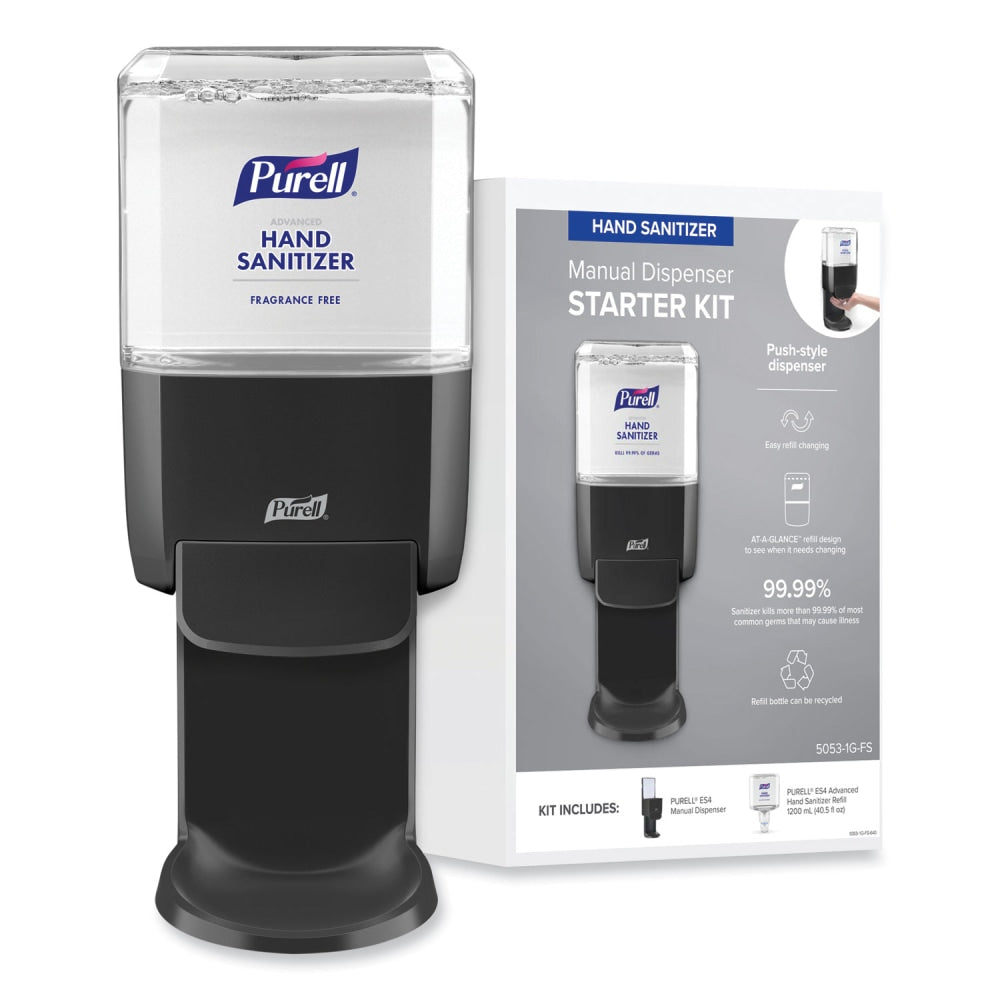 PURELL Advanced Hand Sanitizer Foam ES4 Starter Kit, Graphite