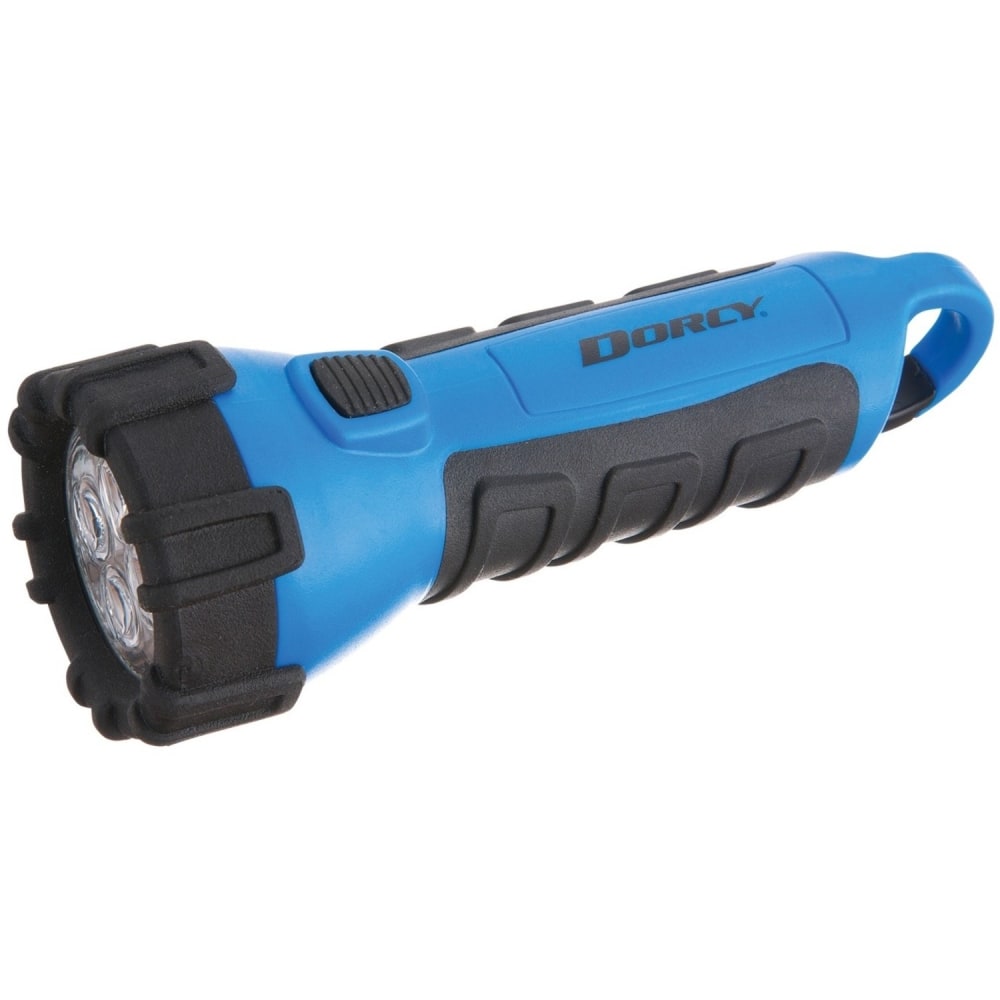 Dorcy 55 Lumen Blue Incredible Floating Flashlight - 4x LED - 55 lm Lumen - 3x AA - Alkaline - Battery - 412514