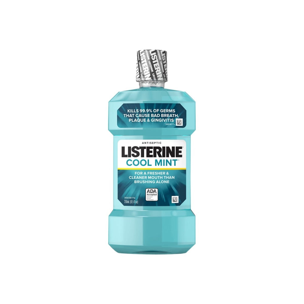 Listerine Cool Mint - Mouthwash - bottle - 0.3 gal - antibacterial
