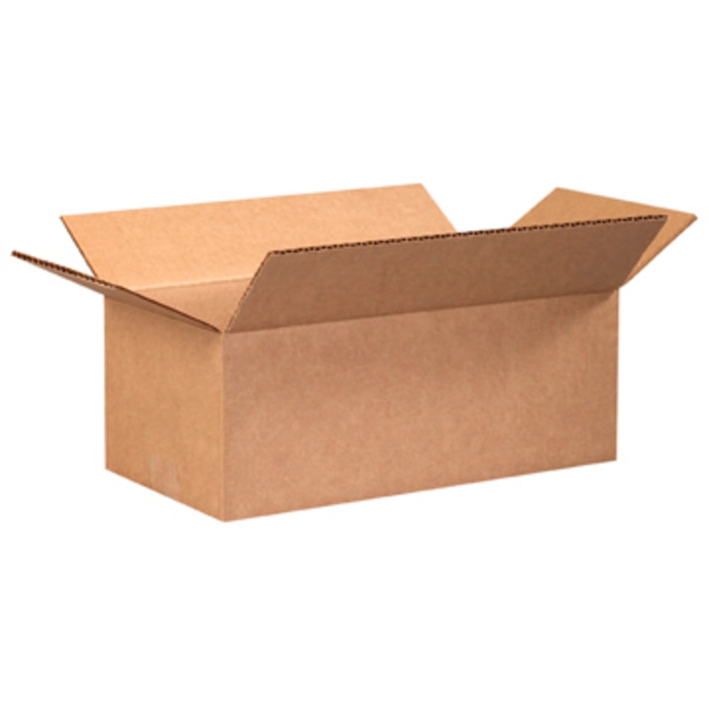Partners Brand Long Corrugated Boxes 11in x 6in x 4in, Bundle of 25
