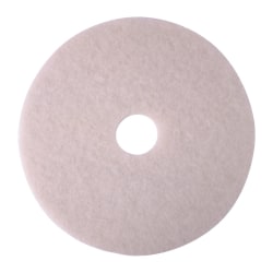 Niagara 4100N Polishing Pads, 17in, White, Case Of 5