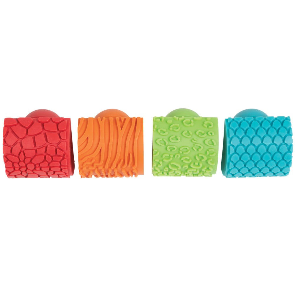 READY 2 LEARN Paint and Clay Animal Rockers, Set Of 4